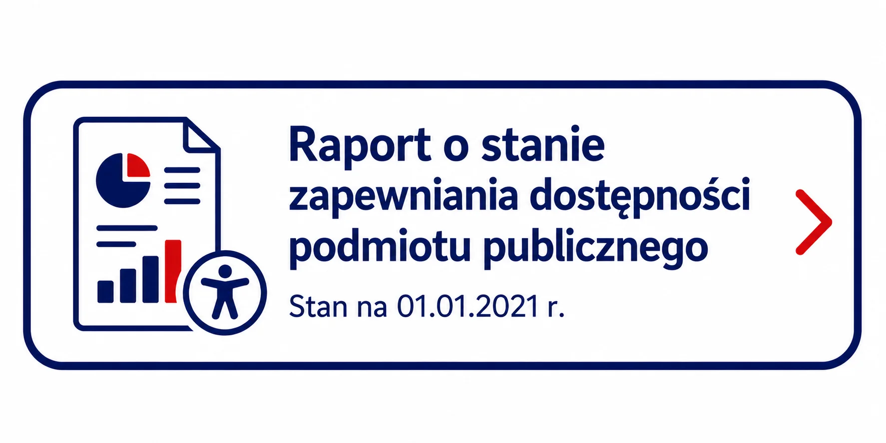 „Przycisk umożliwiający pobranie raportu o stanie zapewniania dostępności podmiotu publicznego. Raport przedstawia stan dostępności Wojewódzkiego Inspektoratu Inspekcji Handlowej w Gorzowie Wielkopolskim na dzień 1 stycznia 2021 roku.”